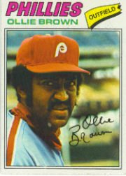 1977 Topps Baseball Cards      084      Ollie Brown